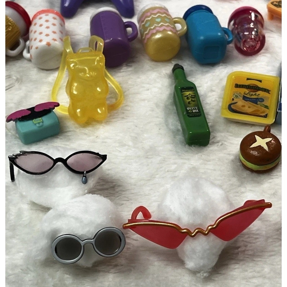 Huge Rainbow High Barbie Disney American Girl Mini Brands Accessory Lot 50+ - Picture 7 of 14